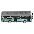 Pikkukuva 6 / 8: Bussimalli Vetoauto Leikkiauto Lapsille Automalli Kokoelma Leikkikoristelma (Vaaleansininen)
