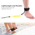 Miniatyrbilde 8 av 8: Stand Up Paddle Board 5 mm surret fotsreim Surfingkoppel for surfebrett (gul)
