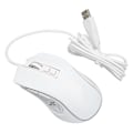 Miniatyrbild 4 av 8: Gaming Mouse USB2.0 4 Justerbar DPI RGB Bakgrundsbelyst Ergonomisk design Optisk sensor Bärbar datormus för spelkontor Hem Vit