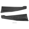 Pikkukuva 1 / 8: 2 kpl 35 cm takaluukun spoilerit, takaluukun alaosa, vasemmalle ja oikealle, korvaavat Seat Leon A3 A4 A6 hiilikuitu tyyliin