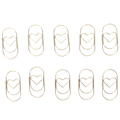 Miniatyrbillede 3 af 8: Papirclips Forhindrer Udskridning Rustfri Kærlighed Hjerteformede Dekorative Søde Bogmærke Metal Papirclips til Dokumenter Guld