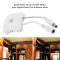 Miniatyrbild 6 av 8: DC5-24V Infraröd Människokroppens rörelsesensor Induktionsbrytare för Armoire Light Lamp