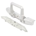 Pikkukuva 5 / 8: Metallinen etu- ja takapuskuri LED-valopäivitystarvikkeilla Sopii SCX10 1/10 RC automalliin Hopea