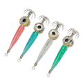 Miniatyrbilde 5 av 8: 4 stk LED Fiske Lures Lys Gløder i Mørket Under Vann Fiske Lures Lys undervannslampe med krok