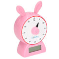 Miniatyrbild 5 av 8: Visual Timer Kids Countdown Matlagning Time Management Timer för hem skolmaterial Study Pink