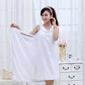 Pikkukuva 5 / 8: Kannettava superimevä mikrokuitu kylpyamme pyyhe Beach Body Wrap pesulappu