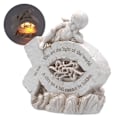 Miniatyrbild 8 av 8: Julkrubba Figurin Vacker Prydnad Premium Resin Perfekt Gåva Robust Hållbar Ängelstaty för Hemmakontor
