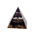 Miniatyrbild 1 av 8: 5 cm Orgonitpyramid för positiv energiläkning Kristallpyramidmeditation Orgonitpyramider Chakra Zodiac Energy Generator Aries
