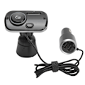 Miniatyrbild 4 av 8: Bluetooth-sändare 2 USB-portar Svart Snabbladdning Smart detektering Brusreducering Handsfree-funktion Universal bil