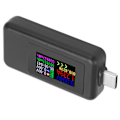 Miniatyrbild 6 av 8: USB C Power Tester Spänning Ström 2 i 1 Meter Voltmeter Amperemeter Färgskärm DC4‑30V