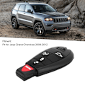 Miniatyrbilde 7 av 8: Bilnøkkel med 4 knapper 433MHZ M3N5WY783X Passer for Jeep 2008-2012