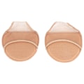 Pikkukuva 1 / 8: 1 pari piilotettuja, liukumattomat korkokengän etuosat, jalkojenhoitotyökalut (beige)