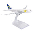 Miniatyrbild 1 av 8: Legering 767 Flygplansmodell Legeringssimulerad Utsökt flygplansmodell leksaksdekorationssamling för hemstudier