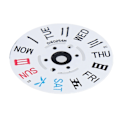 Miniatyrbild 5 av 8: Watch Movement Week Dial NH36 Watch Parts Automatiskt mekaniskt rörelsetillbehör