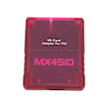 Miniatyrbild 7 av 8: MX4SIO SIO2SD minneskortadapter Handgjord stabil ersättningsminneskortläsare för PS2 Transparent Red