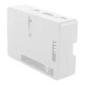 Miniatyrbillede 7 af 8: Beskyttelsesetui Kåpe ABS-skal, tilbehørskomponent til Raspberry Pi 3B 3B+ (Hvid)