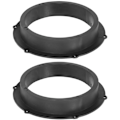 Miniatyrbilde 3 av 8: 2 stk/sett Bil Dør Lydhøyttaler Adapter Spacer Ringer Monteringsbrakett Utbytting for Octavia Superb Yeti