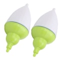 Miniatyrbilde 4 av 8: 2 stk Plast LED Fiskeflyte Bobber Elektronisk Induksjon for Nattefiske Fiskeutstyrsett 28127-C40