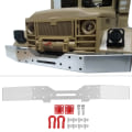Miniatyrbild 6 av 8: RC modell bil & lastbil uppgraderingsdelar Metall främre stötfångare för WPL B14 B16 JJRC Q60 Q61 1/16 RC bil