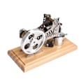 Miniatyrbilde 3 av 8: LED Luft Stirling Motor Morsom Utdanning Elektrisk Strømmotor Modell