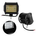 Miniatyrbilde 5 av 8: 2 stk 4 tommer 72W LED arbeidslys 30° Spotlight IP67 Lampe for offroad-kjøretøy, lastebil, SUV, båt 12V 24V
