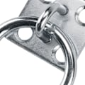 Miniatyrbillede 8 af 8: Bindestang Plade Rustfri Belægning Metal Hestbindningsring til Hestestald og Staldbad