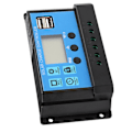 Miniatyrbild 3 av 8: 60A 12V 24V Auto Solar Charge Controller PWM Controller (60A)