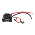 Miniatyrbillede 5 af 8: 120A børsteløs ESC professionel programmerbar vandtæt elektrisk hastighedskontrol til 1/8 RC-bil