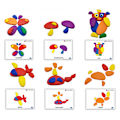 Pikkukuva 8 / 8: 70 kpl/setti Rainbow Pebbles Varhainen matematiikan oppimislelu Sorteroi ja pinota kivet Aktiviteettisetti lapsille Aistiherkkä lelu