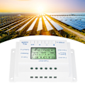Miniatyrbilde 2 av 8: Solcelleladningsregulator PWM 12V/24V Auto PWM Regulator LCD-skjerm
