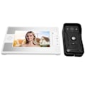 Miniatyrbillede 5 af 8: Videodørtelefon Dørklokke 7-tommer farve TFT LCD Nattesyn Video Intercom Monitor til Hjemmesikkerhed 100‑240V UK-stik