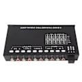 Miniatyrbild 5 av 8: Bilstereo Equalizer Justerbar 5 Bands Exakt Tuning EQ Tuning Crossover Förstärkare Grafisk Equalizer