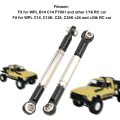 Miniatyrbilde 7 av 8: Foran / Bak Servo Lenkerods RC Tilbehør Passer til WPL B14 C14 FY001 1/16 RC Bil
