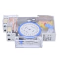 Pikkukuva 7 / 8: Aikakatkaisin Timer-rele Mekaaninen ohjaus Ohjelmoitava ohjain 220-240V AC koneelle
