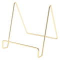 Miniatyrbillede 1 af 8: Metalpladestativer Pletteringsproces Rustforebyggelse Jernpladeholder Billeddisplaystativ til Tablet PC'er CD-plader Bøger Guld