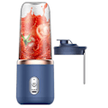 Miniatyrbilde 1 av 8: 400ML Bærbar USB Oppladbar Multifunksjonell Juicerkopp Elektrisk Juiceblender