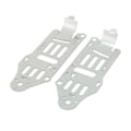 Miniatyrbillede 2 af 8: 1 Par Helikopter Nedre Aluminium Plade Udskiftning Helikopter Opgraderingsdele til WLtoys V912 A RC Fly