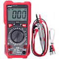 Miniatyrbillede 1 af 8: UA890C+ Multimeter med LCD-baggrundsbelysning Skærm Spænding Strøm Modstand Kapacitansmåler