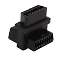 Miniatyrbillede 5 af 8: OBD2-adapter 16-bens han til 2 hun Plug and Play splitterkontakt til diagnostisk forlænger