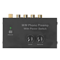 Miniatyrbillede 6 af 8: Phono Pladespiller Forforstærker Elektronisk Lyd Stereo Grammofon Forforstærker Lavt Støj PP500P 100‑240V UK-stik