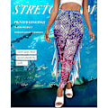 Miniatyrbild 2 av 5: Mermaid Scale Högmidjade Yogaleggings för Kvinnor