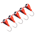 Pikkukuva 3 / 8: 5 kpl Jääkalastus Jigit Setti Talvikalastus Ahvenkoukut Ulkoilma Jääkalastus Lure 4MM