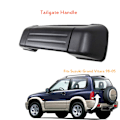 Pikkukuva 7 / 7: 1. takaluukun kahva sopii Suzuki Grand Vitara 98-05 -malleihin ja Suzuki XL-7 02-06 -malleihin