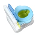 Miniatyrbillede 8 af 8: Børne Pottetræning Toilet Ergonomisk Komfortabel Sød Småbørns Pottestol til Hjem Blå PP