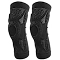 Miniatyrbillede 2 af 8: 2 stk Åndbar Sports Knæskål Antikollision Patella Guard Ben Sleeve Beskyttelsesudstyr Sort M