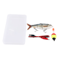 Miniatyrbilde 1 av 8: Roboter Fiskeagn Multileddet Oppladbar Elektrisk Fiskeagn med Grønt LED-lys