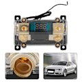 Miniatyrbilde 3 av 8: Bilstereo Strømsikringsholder Stereo Distribusjonsblokk Boks Digital Display (250A)