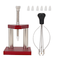 Miniatyrbild 1 av 8: Klocka Hand Kolv Avdragare Avlägsnare Fitting Presser Kit Klockreparationsverktygssats
