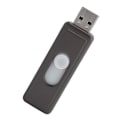 Miniatyrbillede 3 af 8: U Disk PushPull USB2.0 Hukommelse Bil Flash Drev Metal Gave Computertilbehør Grå(128GB )