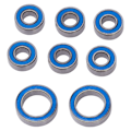 Miniatyrbilde 2 av 8: 8 stk RC bilhjullagre navtettede lagerssett for Traxxas 1/10 4x4 4wd Slash Stampede Rustler